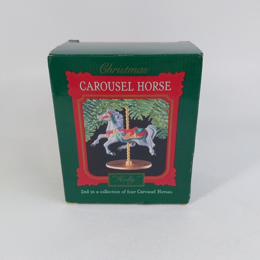 Hallmark Carousel Horse "Holly" Christmas Ornament‎